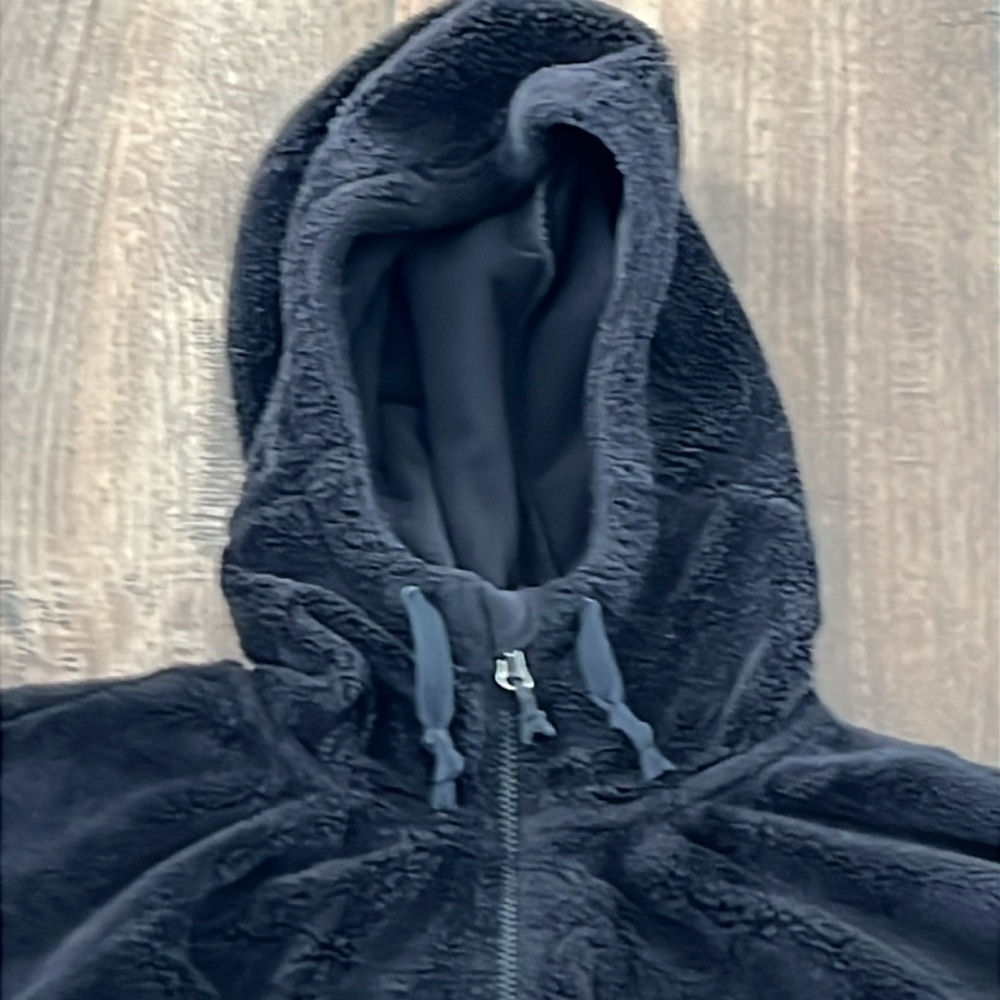 Mountain Hardwear Women’s Fleece Hoodie Jacket Black Size Medium - Picture 7 of 16